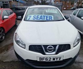 2012 NISSAN QASHQAI+2 1.5 DCI [110] VISIA 5DR HATCHBACK DIESEL MANUAL