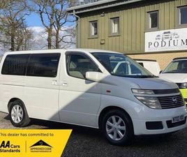 2018 NISSAN ELGRAND 3.5 AUTO PETROL ESTATE PETROL AUTOMATIC