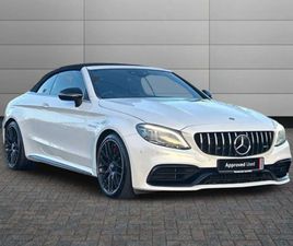 MERCEDES CLASSE C CABRIOLET MERCEDES-BENZ C CLASS C63 S NIGHT EDITION PREMIUM PLUS 2DR MCT CONVERTIBLE 2021, 36770 MILES, £47795 - 33171112 - EXCHANGEANDMART.CO.UK