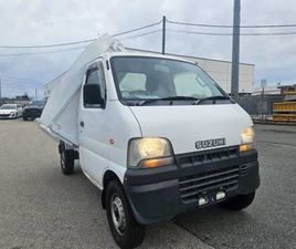 2001 SUZUKI CARRY 4WD 3-WAY KEI DUMP TRUCK