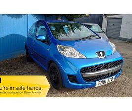 PEUGEOT 107 2011 PEUGEOT 107 1.0 URBAN 5D