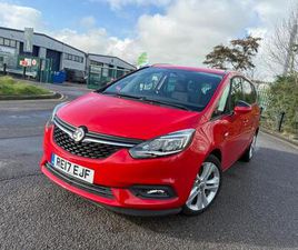 VAUXHALL ZAFIRA 1.4I TURBO SRI NAV AUTO EURO 6 5DR