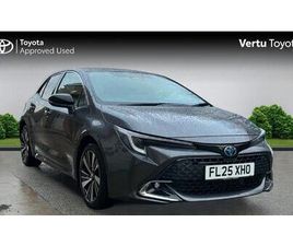 TOYOTA COROLLA TOYOTA COROLLA DESIGN HATCHBACK'S 1.8 VVT-H DESIGN CVT EURO 6 (START/STOP) 5DR