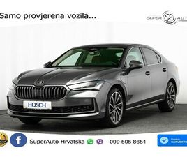 ŠKODA SUPERB IV 1.5 TSI DSG L&K 204 KS, ACC+360+4XGR SJED+HEAD+VIRT+MASAŽA
