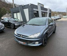 PEUGEOT 206 CC PEUGEOT 206 CABRIOLET CC FILOU! TÜV NEU! GUTER ZUSTAND!