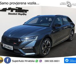 ŠKODA OCTAVIA COMBI 2.0 TDI DSG 4X4 RS 200 KS, ACC+KAM+GR SJED+HEAD+VIRT+ASIST