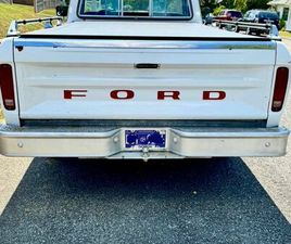 FORD CUSTOM FORD F100 CUSTOM