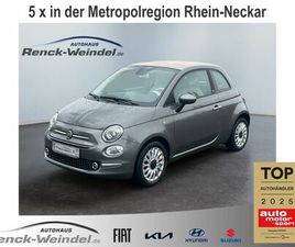 FIAT 500C LOUNGE SERIE 8 1.0 HYBRID NAVI BT EL. VERDE