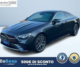 CPÉ E COUPE 220 D PREMIUM PLUS 4MATIC AUTO MY20