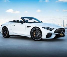 MERCEDES SL 63 AMG ROADSTER 4-MATIC - BURMESTER 1 OWNER 6.000 KM