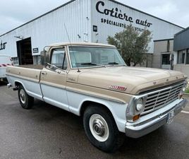 FORD F250 F 1967 BENNE LONGUE MOTEUR V8 NEUF