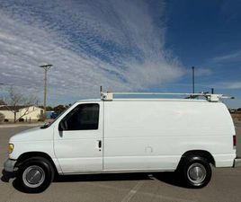 1995 FORD ECONOLINE E250 CARGO VAN W SHELVES- 1 OWNER- GREAT MILEAGE