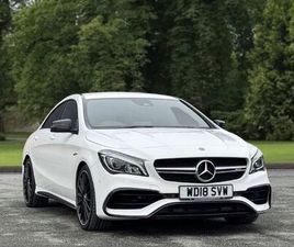 2018 MERCEDES-BENZ CLA 2.0 CLA AMG 45 COUPE 4D