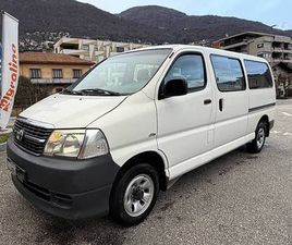 TOYOTA HIACE TOYOTA HIACE D-4D 4 WD LANGE VERSION CANTON TESSIN - TUTTI.CH