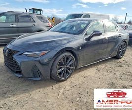 LEXUS IS 2023R., F SPORT DESIGN, 3.5L, OD UBEZPIECZALNI 3.5 BENZYNA 315KM