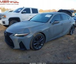 LEXUS IS IS 350 LEXUS IS 2024 LEXUS IS IS 350 F SPORT DESIGN RWD 3.5 BENZYNA 311KM