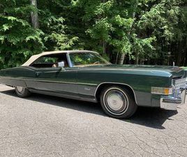 1973 CADILLAC ELDORADO CONVERTIBLE ONE-OWNER