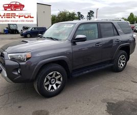 TOYOTA 4-RUNNER SR5 2022 4.0L 4.0 BENZYNA 270KM