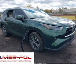 TOYOTA HIGHLANDER TOYOTA HIGHLANDER 2023 TOYOTA HIGHLANDER HYBRID XLE 2.5 HYBRYDA 186KM