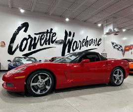 CORVETTE C6 CABRIOLET 2008 CHEVROLET CORVETTE CONV 3LT, Z51, NAV, NPP, TF STEERING, CHROMES, 60K