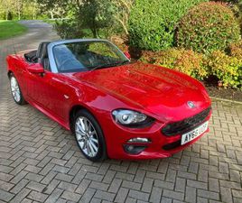 FIAT 124 SPIDER 1.4 124 SPIDER 1.4 MULTIAIR TURBO 140HP LUSSO MANUAL RED 2016