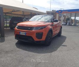 LAND ROVER RANGE ROVER EVOQUE CABRIO TD4 LAND ROVER RANGE EVOQUE CABRIO 2.0 TD4 HSE 180CV