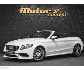 MERCEDES CLASSE C CABRIOLET C 63 AMG MERCEDES CLASSE C 63 AMG CABRIOLET 476 CH / ACC CAMÉRA AUDIO BURMESTER ECHAPPEMENT