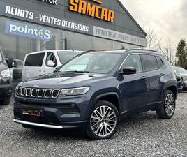 JEEP COMPASS 4XE JEEP COMPASS COMPASS PHEV 1.3 TURBO EAWD LIMITED 4X4 **GARANTIE