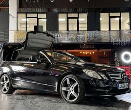 MERCEDES CLASSE E E 350 MERCEDES-BENZ CLASE E DESCAPOTABLE AUTOMÁTICO DE 2 PUERTAS
