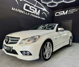 MERCEDES-BENZ CLASE E CABRIO 350 CGI BE AUT.