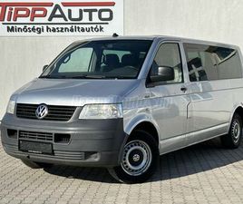 VOLKSWAGEN TRANSPORTER T5 VOLKSWAGEN TRANSPORTER T5 2.5 TDI CARAVELLE COMFORTLINE /HOSSZÍTOTT/ 9 SZEMÉLYES/ VONÓHOROG/ B-17