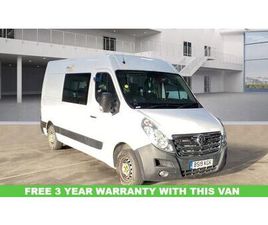 VAUXHALL MOVANO 2019 VAUXHALL MOVANO 2.3CDTI L2H2 F3500 (130PS)(EU6) BITURBO PANEL VAN