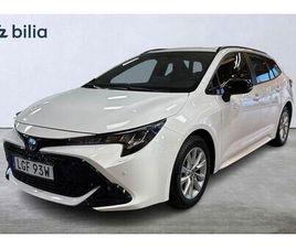 TOYOTA COROLLA TOURING SPORTS HYBRID 1,8 ACTIVE PLUS VÄRMARE CARPLAY MOMS 2025 VIT