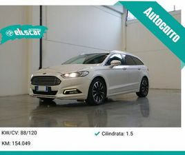 FORD MONDEO 1.5 TDCI 120 CV VAN STATION WAGON AUTOCARRO