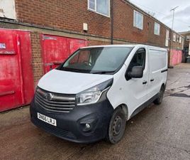 VAUXHALL VIVARO 2016 VAUXHALL VIVARO 1.6CDTI 2900 L1H1 (115PS) REFRIGERATED VAN