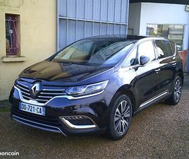 RENAULT ESPACE V TCE 200 INITIALE PARIS 2015 139MKM EQUIPE FLEXIFUEL E85 ATTELAGE 4 CONTROL GPS CUIR ETC...
