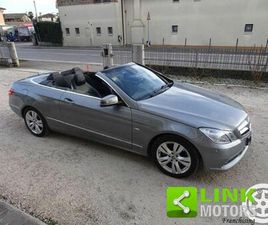 MERCEDES CLASSE E CABRIO E 350 MERCEDES-BENZ E 350 CDI CABRIO BLUEEFFICIENCY AVANTGARDE