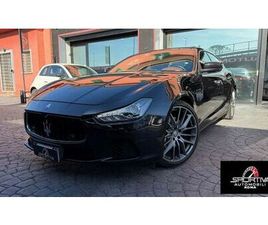 MASERATI GHIBLI UNICO PROPRIETARIO ITALIANA TAGLIANDATA SAMOCAR GHIBLI V6 DIESEL 275 CV