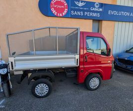 CAMION SANS PERMIS CASALINI KERRY+ NEUF BENNE HYDRAULIQUE