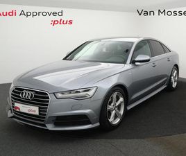 AUDI A6 S-LINE EXTERIOR / INTERIOR - 2.0TDI - 150PK *LEDER*NAVI*SPORTSEATS*ZETELVERWARMING*BLTH*CRUISE*