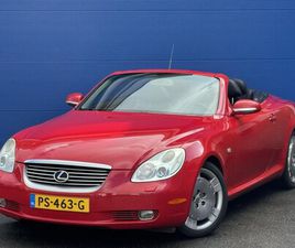 LEXUS SC - 430 4.3 V8 CABRIOLET AUTOMAAT | YOUNGTIMER | HARDTOP |
