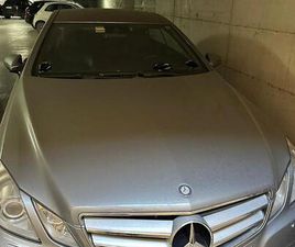 MERCEDES CLASSE E COUPÈ ANNO 2009