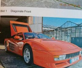 FERRARI TESTAROSSA OTHER FERRARI TESTAROSSA GARAGENFUND