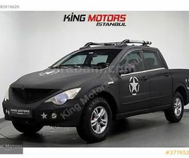 SSANGYONG ACTYON GALERIDEN SSANGYONG ACTYON SPORTS 2.0 SXDI 4X2 2009 MODEL İSTANBUL 240.000 KM SIYAH - 37765212 | ARABAM.COM