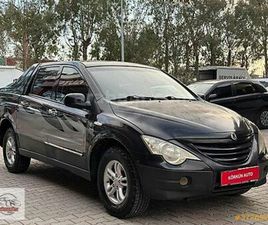 SSANGYONG ACTYON GALERIDEN SSANGYONG ACTYON SPORTS 2.0 SXDI 4X4 2009 MODEL ADANA 383.000 KM SIYAH - 37765214 | ARABAM.COM