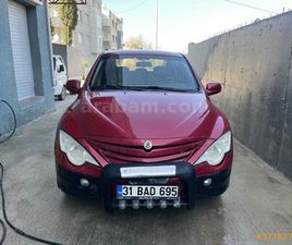 SSANGYONG ACTYON SAHIBINDEN SSANGYONG ACTYON SPORTS 2.0 SXDI 4X2 2011 MODEL HATAY 228.000 KM BORDO - 37782733 | ARABAM.COM