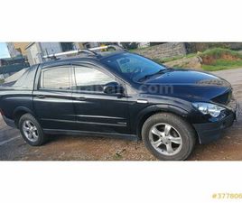 SSANGYONG ACTYON SAHIBINDEN SSANGYONG ACTYON SPORTS 2.0 SXDI 4X4 2009 MODEL İSTANBUL 203.000 KM SIYAH - 37780641 | ARABAM.COM