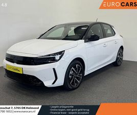 OPEL CORSA OPEL CORSA 1.2 TURBO HYBRID 100PK GS AUTOMAAT NAVIGATIE APPLE CARPLAY/ANDROID AUTO CAMERA PARKEERSENSOREN CRUISE CONTROL DODEHOEK ASSISTENT AIRCO LICHTMETALEN V