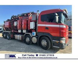 2010 - 10 - SCANIA R560 V8 8X2 SLEEPER CAB 32TON REAR STEER KAISER WHALE GULLY