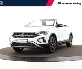 VOLKSWAGEN T-ROC CABRIO STYLE 1.0 115 PK CABRIOLET 6 VERSN. HAND · BLACK STYLE PAKKET · COMFORT PAKKET · MULTIMEDIA PAKKET ·
